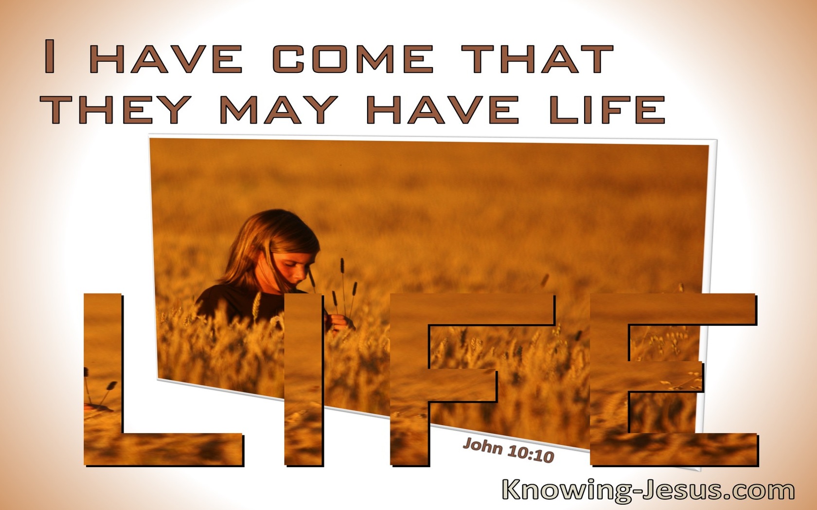 John 10:10 I Have Come That They Might Have Life (windows)02:16